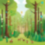 interconnected forest
